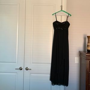 Long black dress